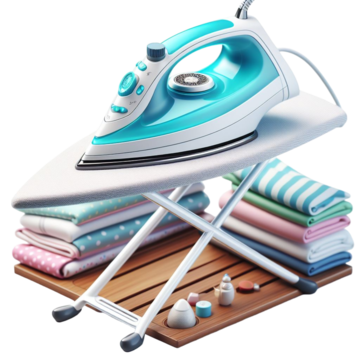 Iron and Ironing Board